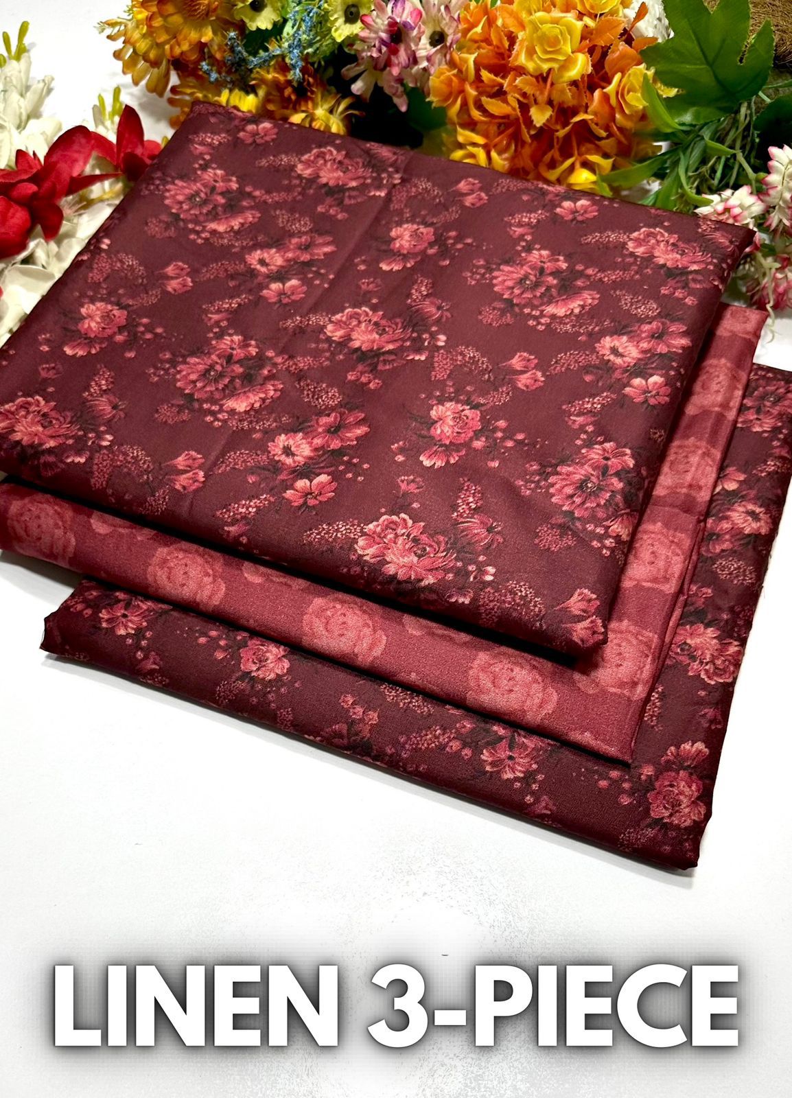 BAROQUE VOL’24 DIAMOND LINEN 3PC 2024 NOW AVAILABLE