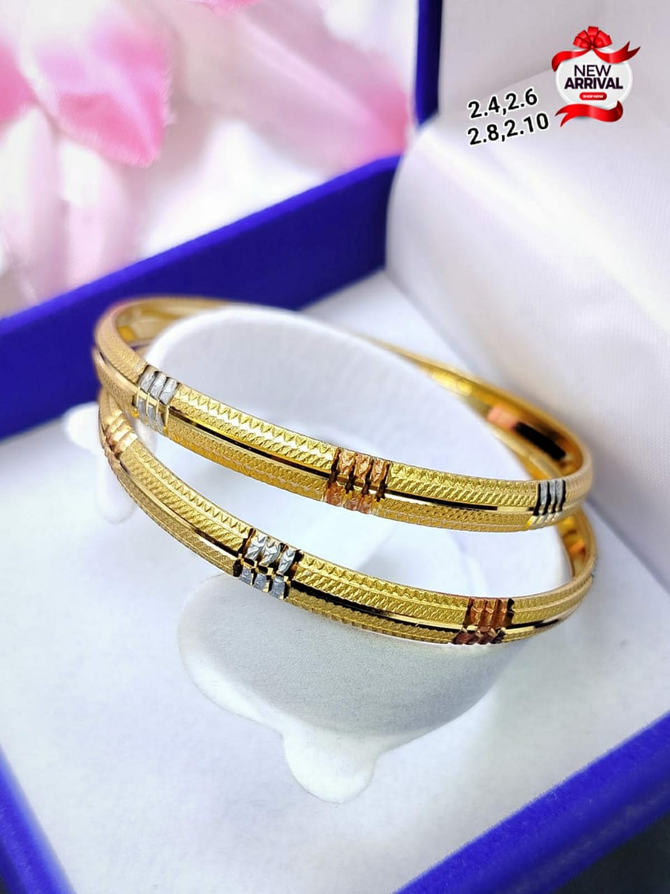 New Arrival Beautiful Premium Indian 3 tone Gold plated Bsngels 4 Girls 💥