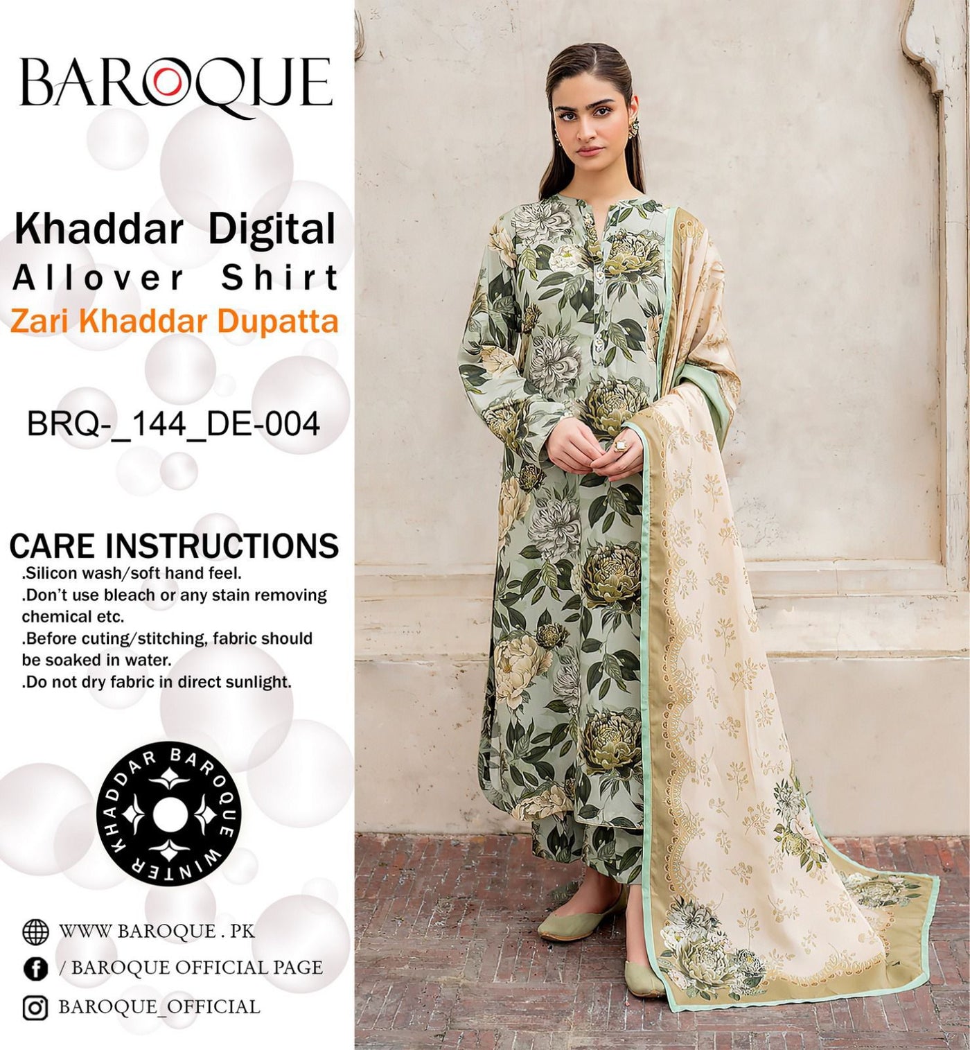 BAROQUE VOL’24 KHADDAR 3PC 2024 NOW AVAILABLE