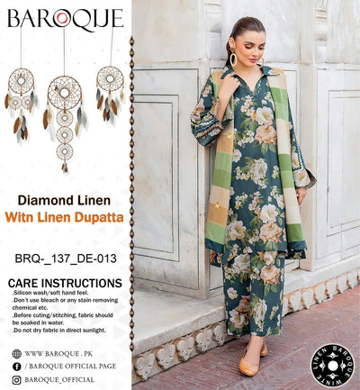 BAROQUE VOL’24 DIAMOND LINEN 3PC 2024 NOW AVAILABLE