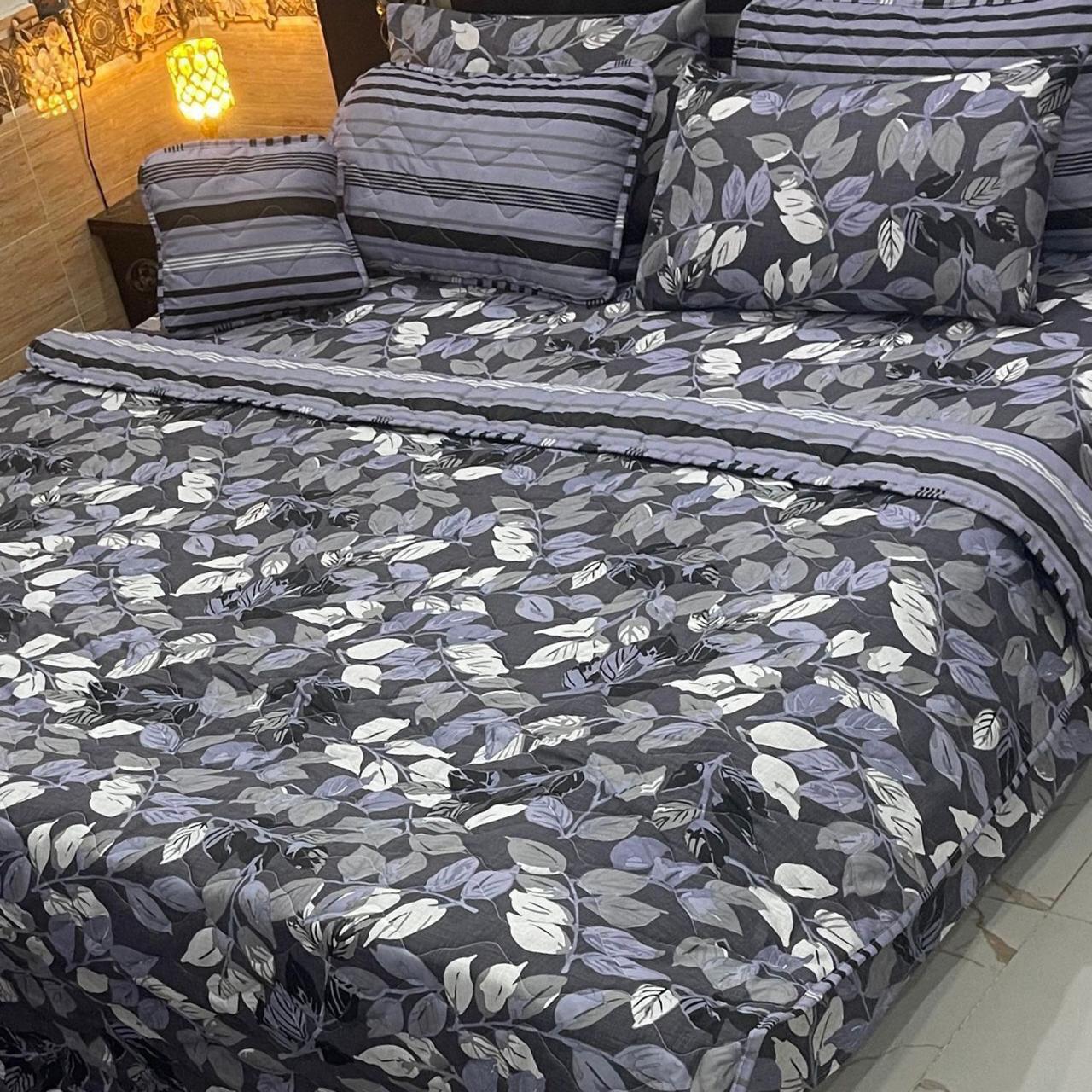 7PC Printed Comforter Set