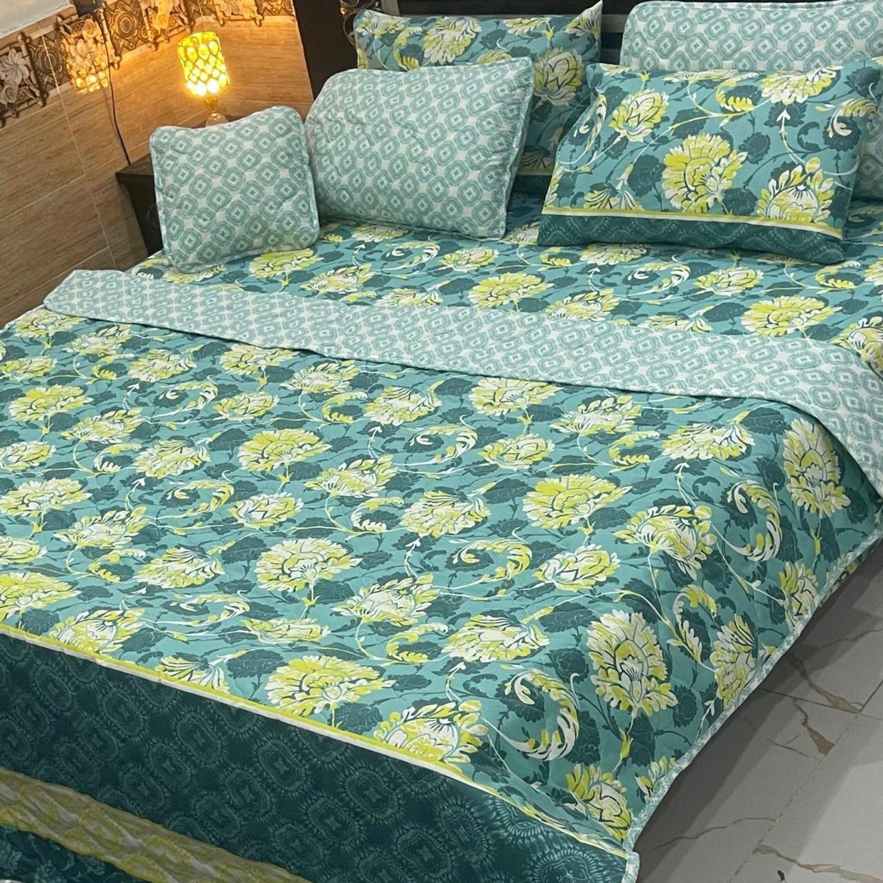 7PC Printed Comforter Set