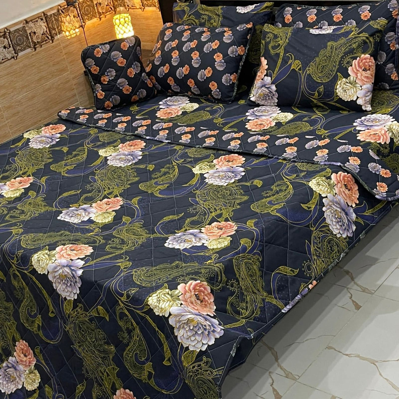 7PC Printed Comforter Set