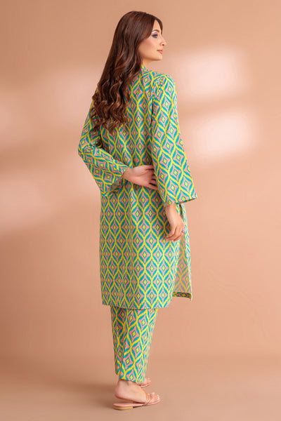 GREEN-KHADDAR-2 PIECE (WA6232P24)