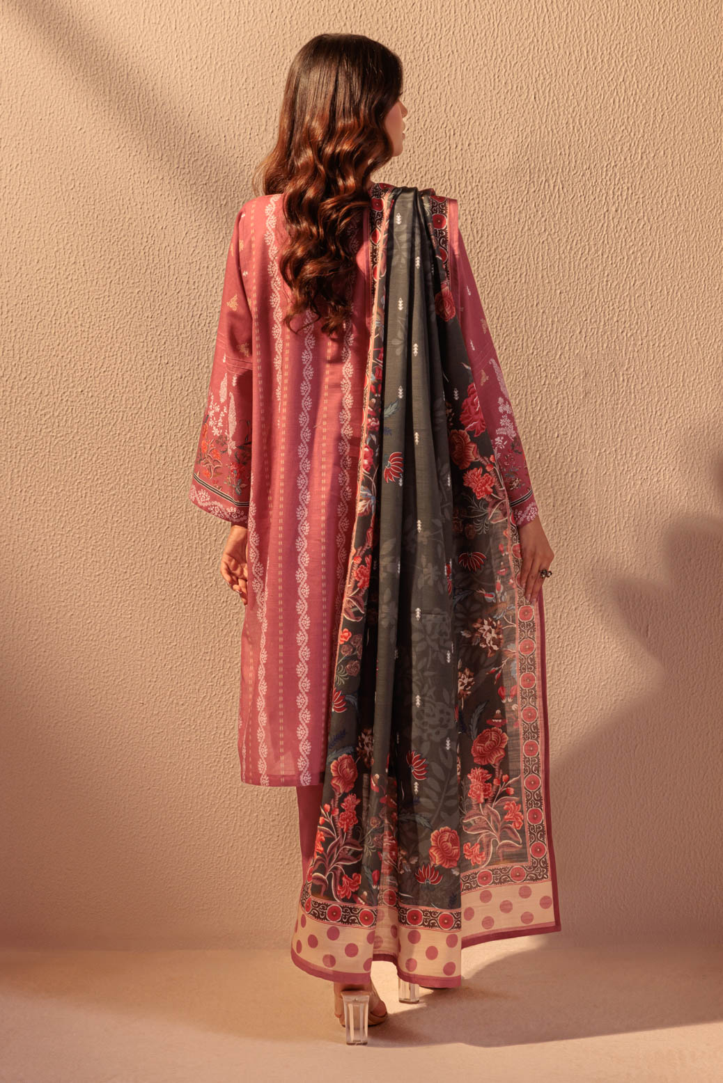 MAUVE-KHADDAR-3 PIECE