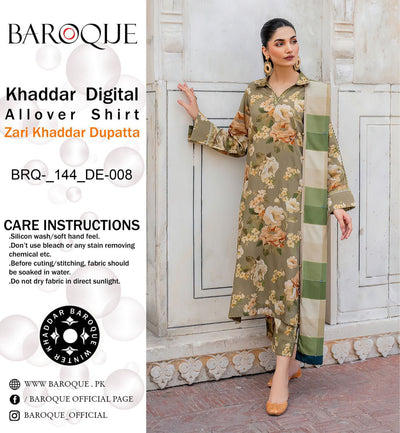 BAROQUE VOL’24 KHADDAR 3PC 2024 NOW AVAILABLE